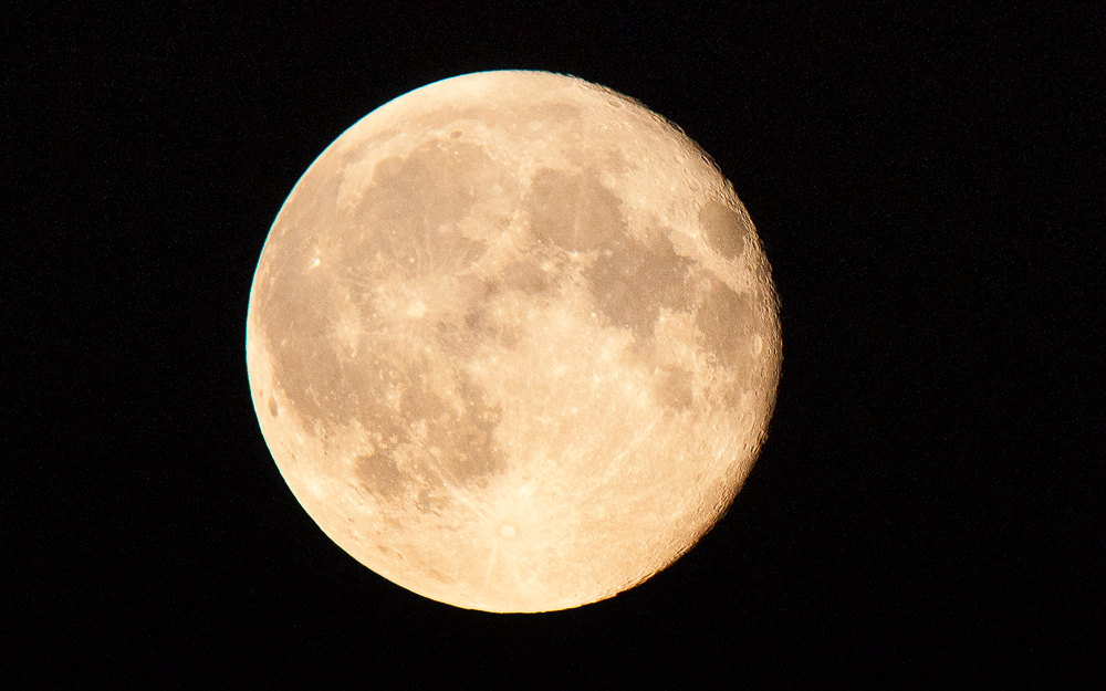 Der Vollmond am 30.08.15