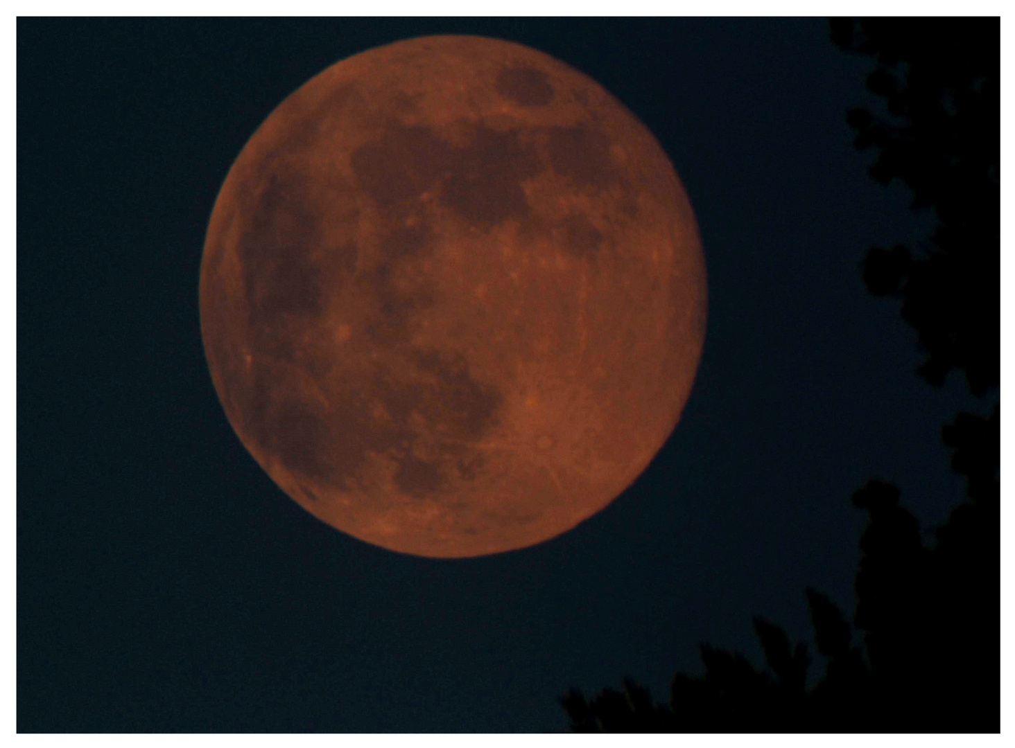 Der Vollmond kann sich nun ausruhen 4. Juli 2012