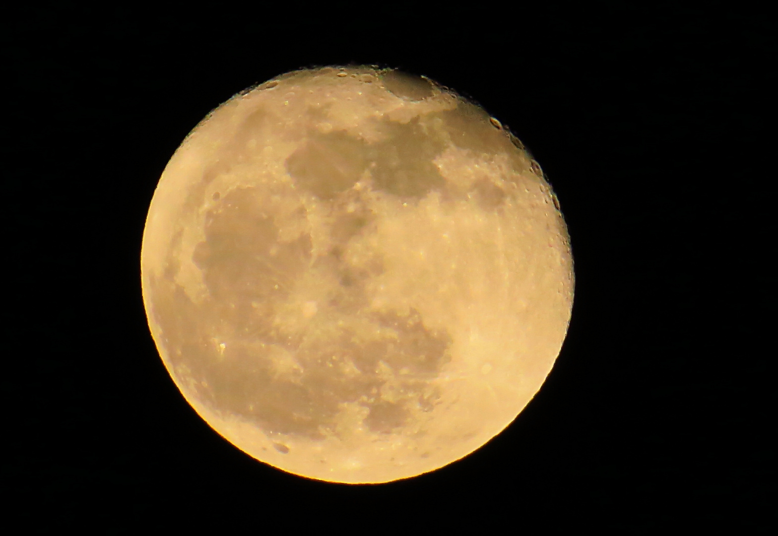 Der Vollmond vom 16.02.2014