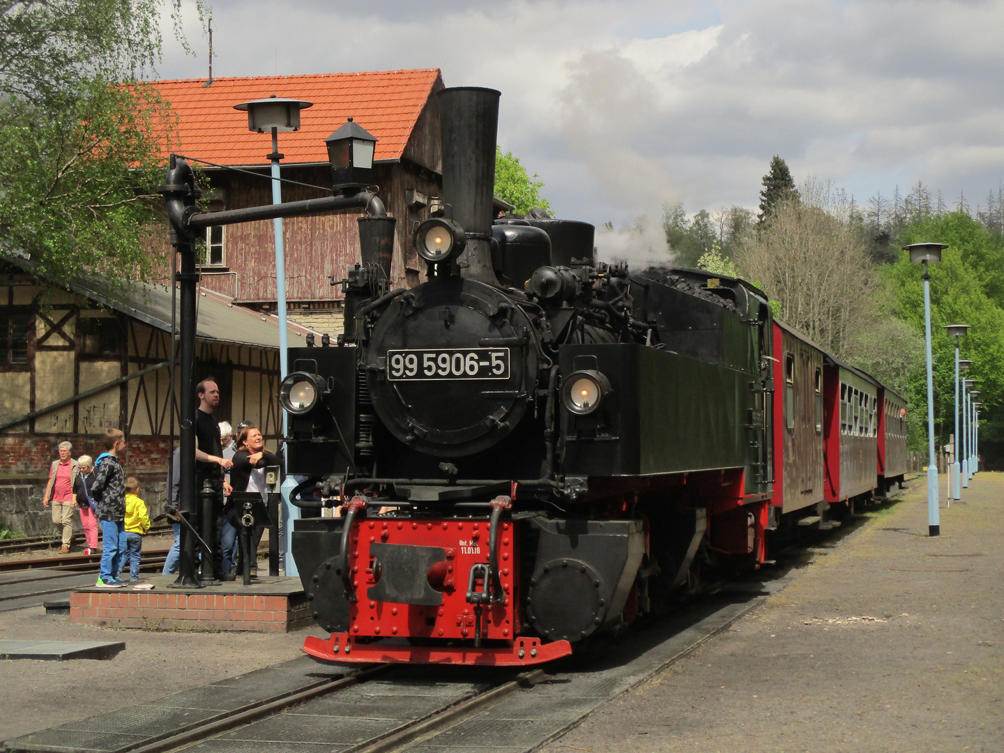 Der vorerst letzte Ausflug mit der 99 5906-5 durch das Selketal 3.