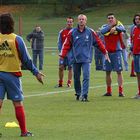 Der Votograf beim gestrigen FC Bayern Training