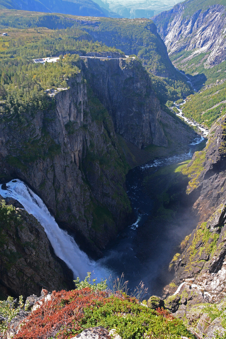 Der Vøringfossen! Beeindruckend und spektakulär!