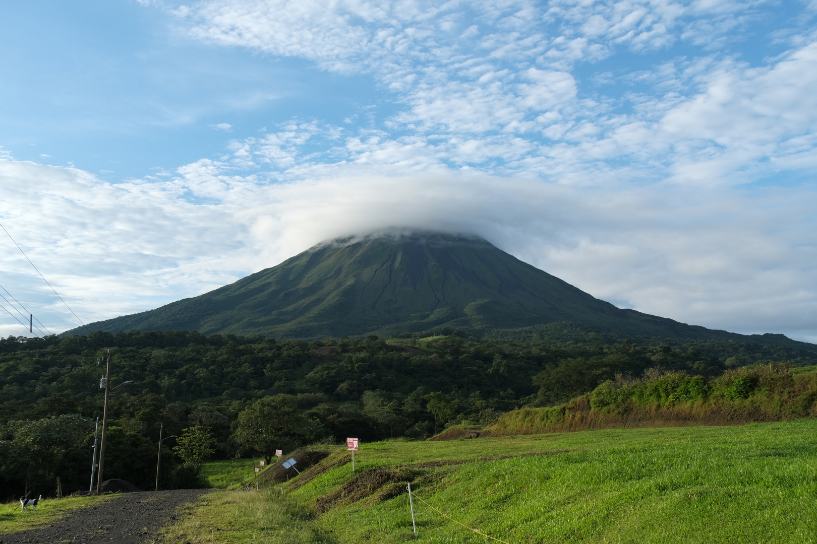 ...der Vulkan Arenal...