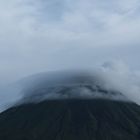 ...der Vulkan Arenal empfing uns mit Nebelhut...