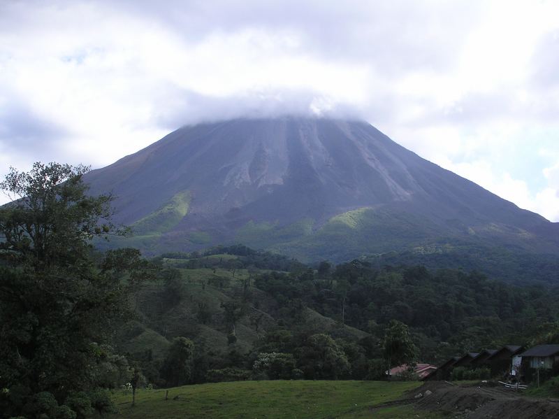 Der Vulkan Arenal im Costa Rico
