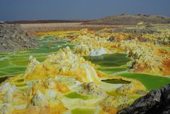 Der Vulkan Dallol