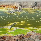 Der Vulkan Dallol, giftige Geothermik