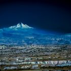 Der Vulkan Erciyes bei Kayseri