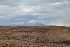 Der Vulkan Misti von der Arequipa abgewandten Seite