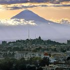 der Vulkan Popocatepetl..