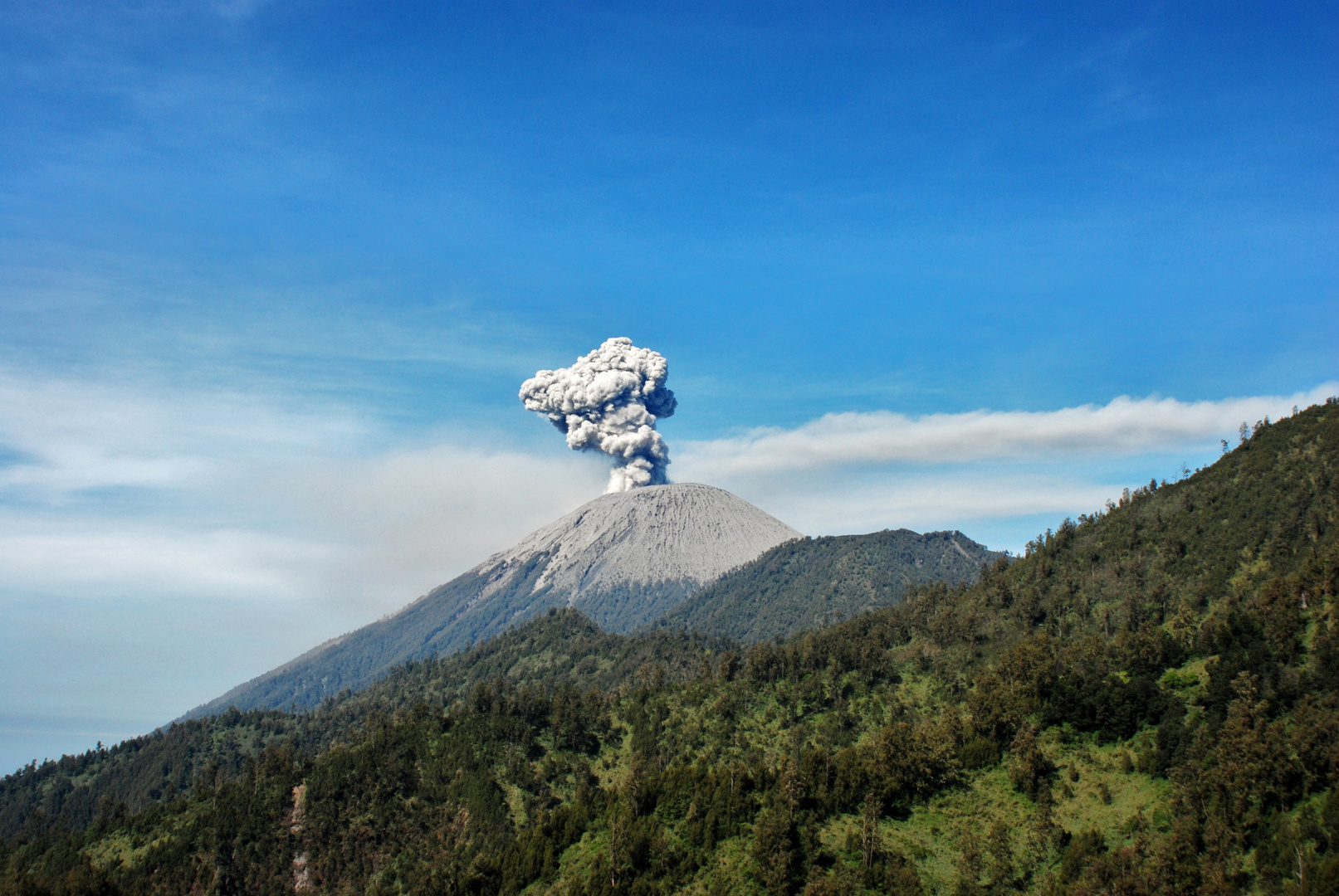 Der Vulkan Semeru (3676m) auf Java