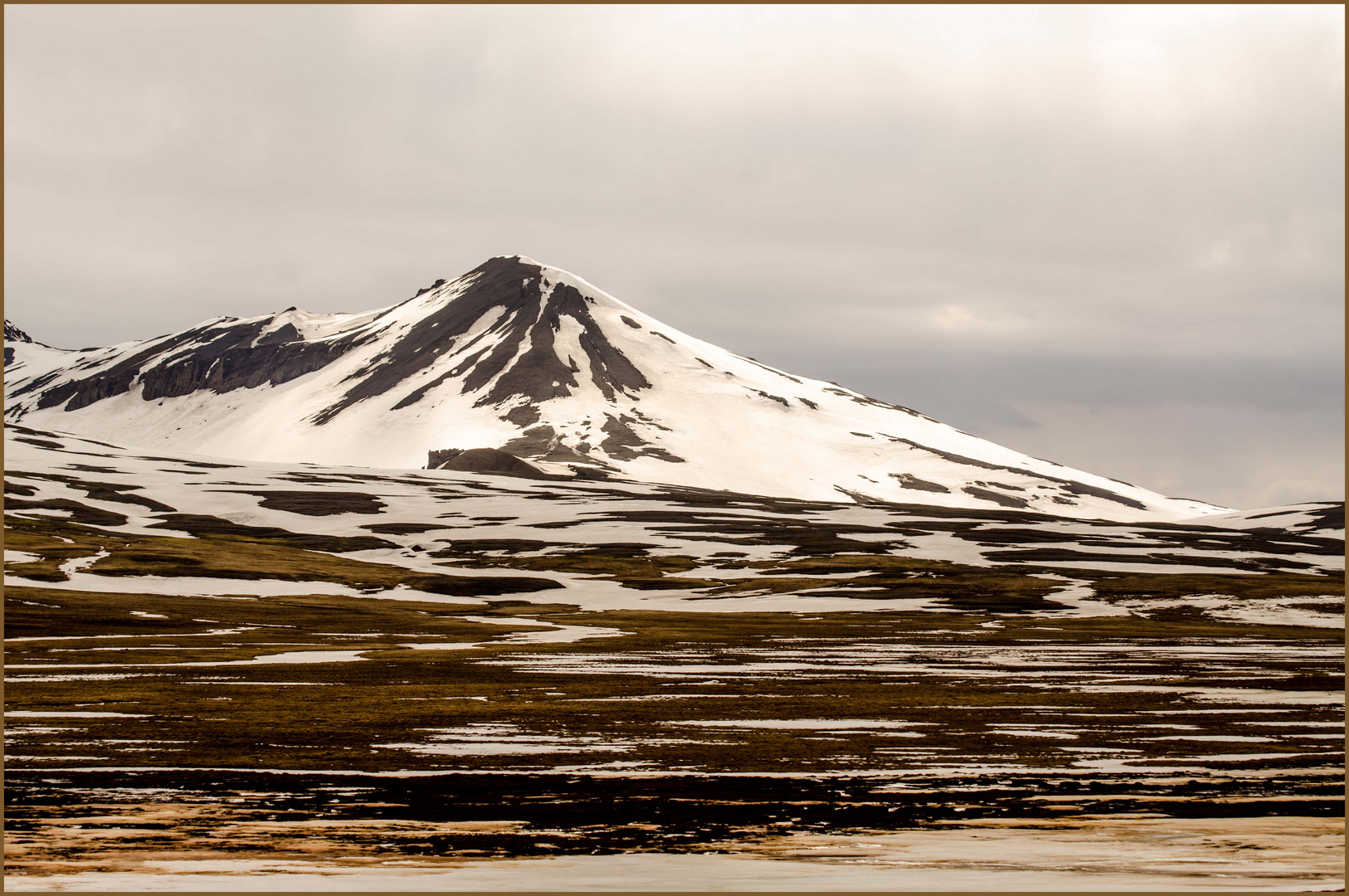 Der Vulkan Snæfell Austurland