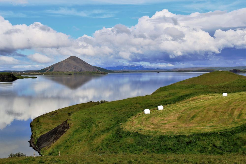 Der Vulkan Vindbelgjarfjall