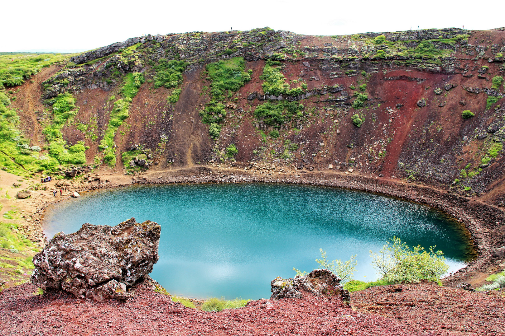 Der Vulkankrater Kerið 