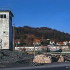 Der Wachturm der ehemaligen DDR-Grenzanlage