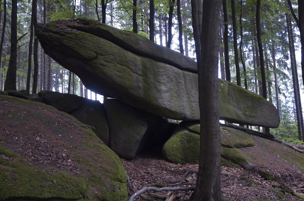 Der Wackelstein des Kornberg