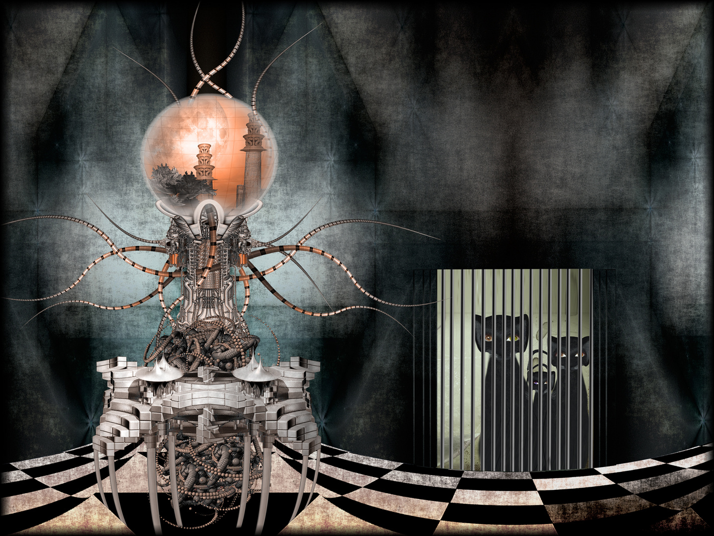 Der Wächter Foto & Bild spezial, grafik, digiart Bilder auf