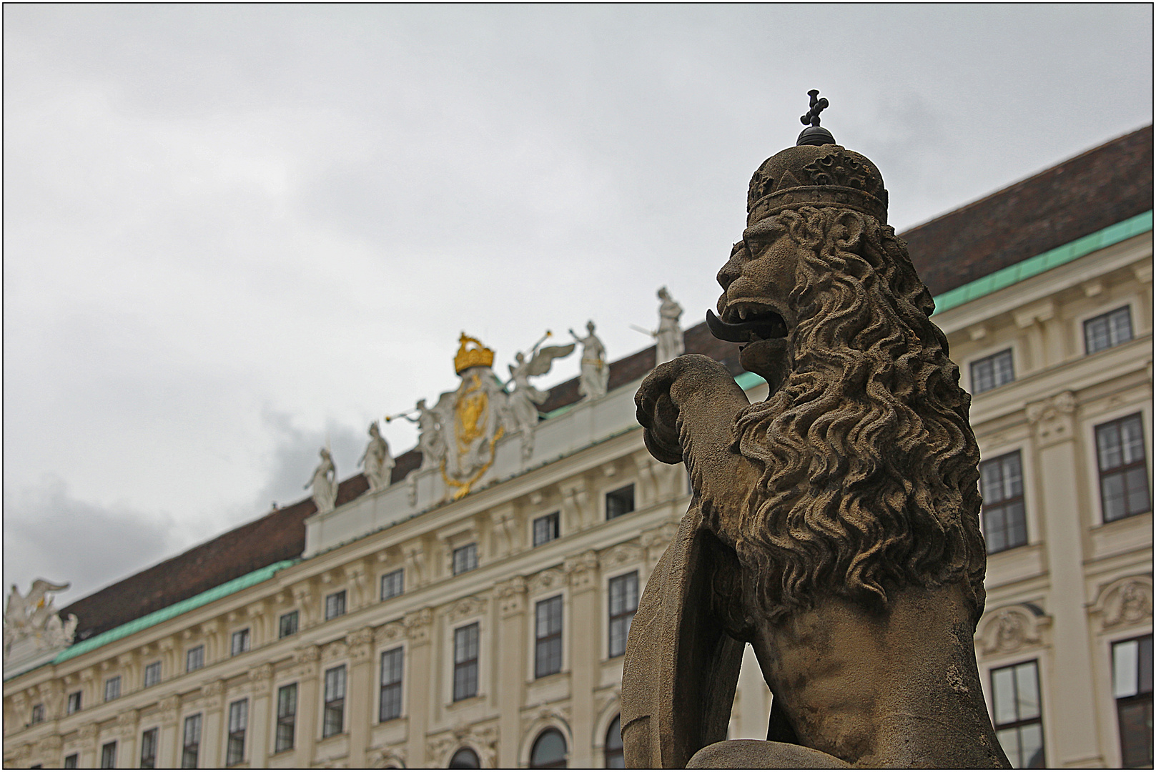 Der Wächter vor der Hofburg