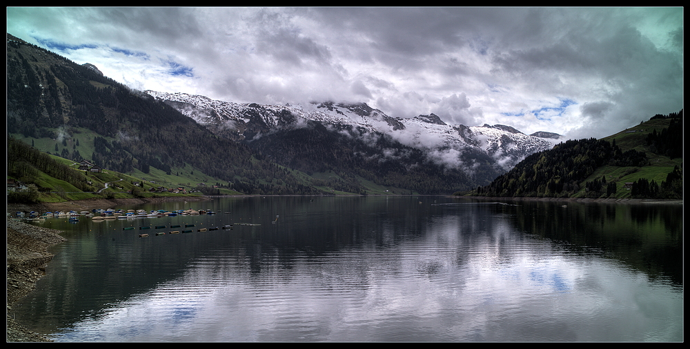 Der Wägitalersee ...