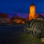 Der Wagen im Burghof