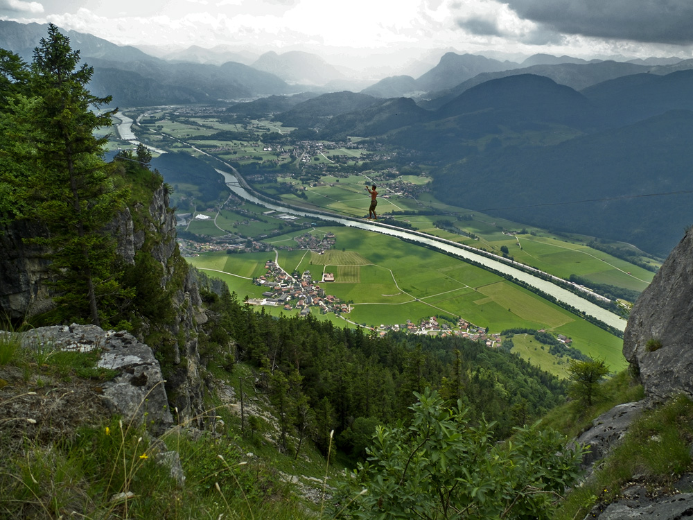 Der Wahnsinnige - Slackline extreme