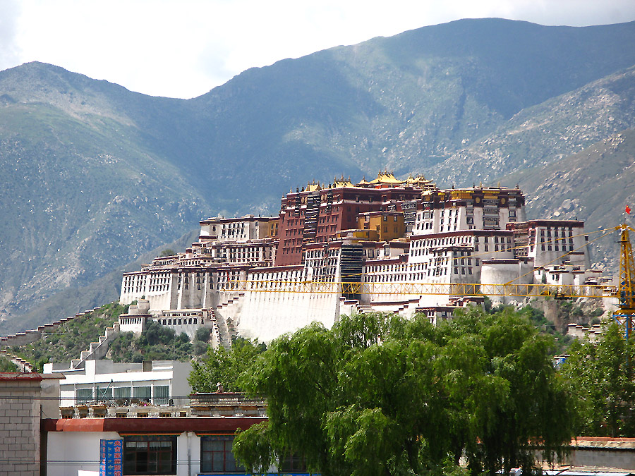 Der wahre Palast des Dalai Lama in Lhasa