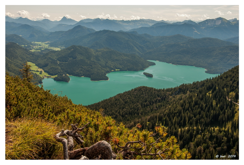 Der Walchensee ...