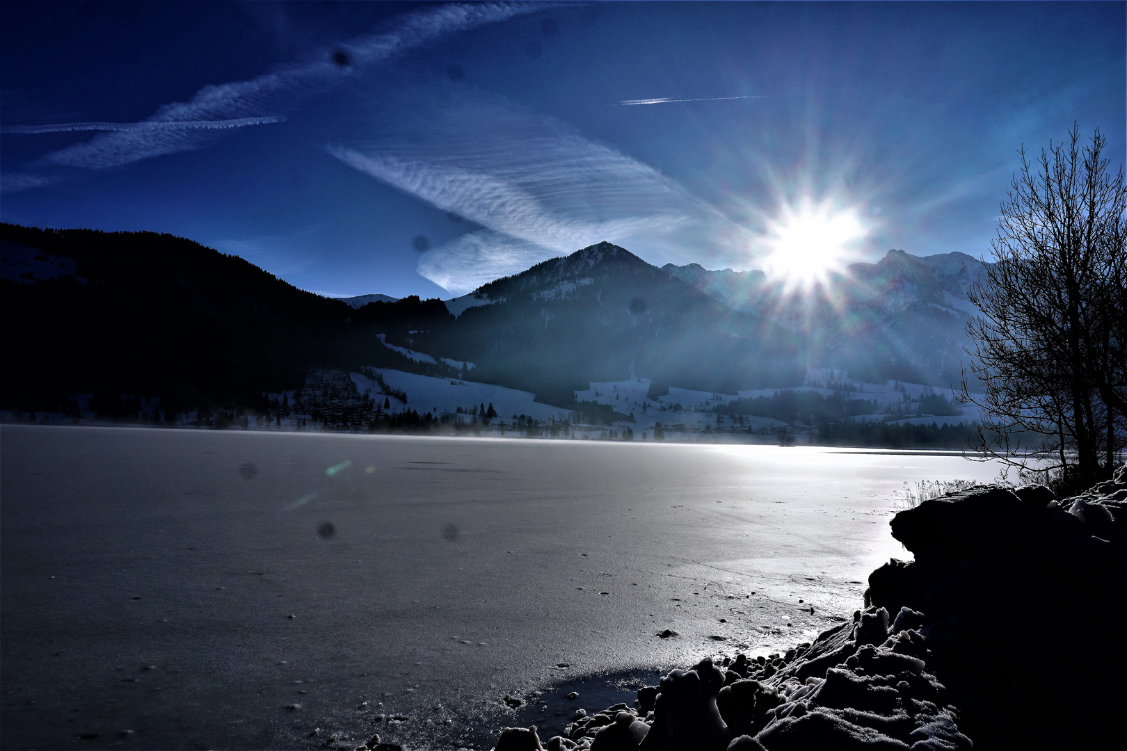 der Walchsee in Österreich