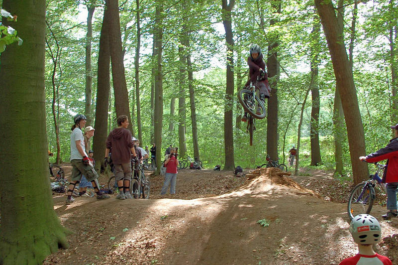 Der Wald als Sportplatz