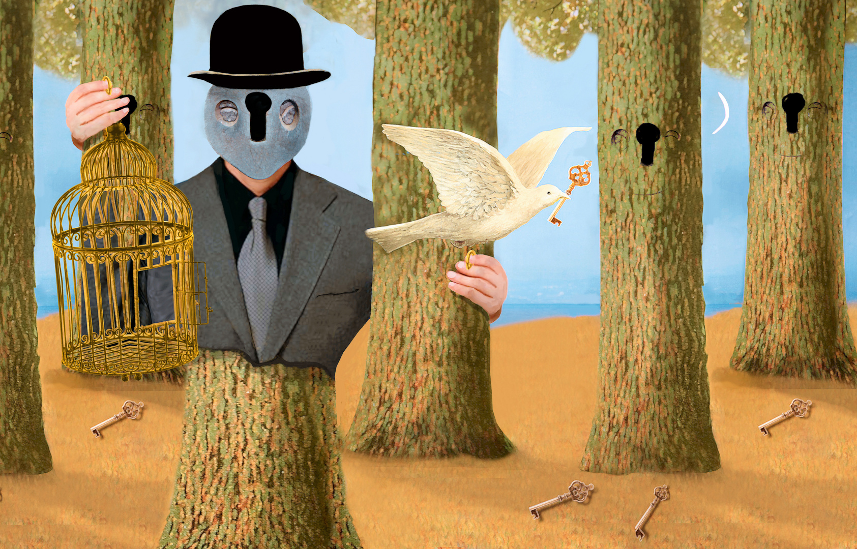 Der Wald II Foto & Bild surreal, digiart, fantasy Bilder auf