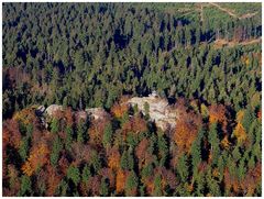 Der Waldstein von oben