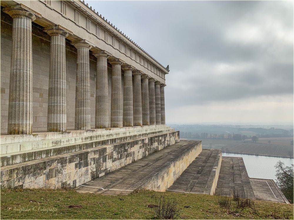 der Walhalla-Blick ....