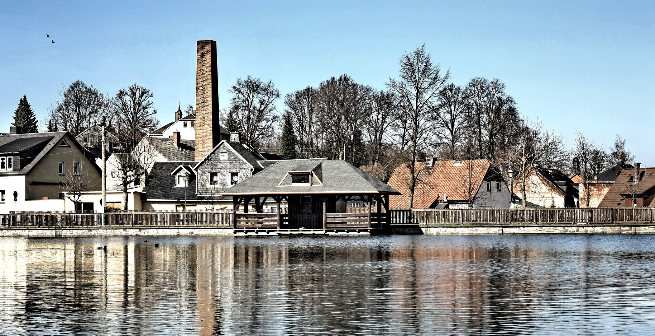 der Walkteich in Stollberg