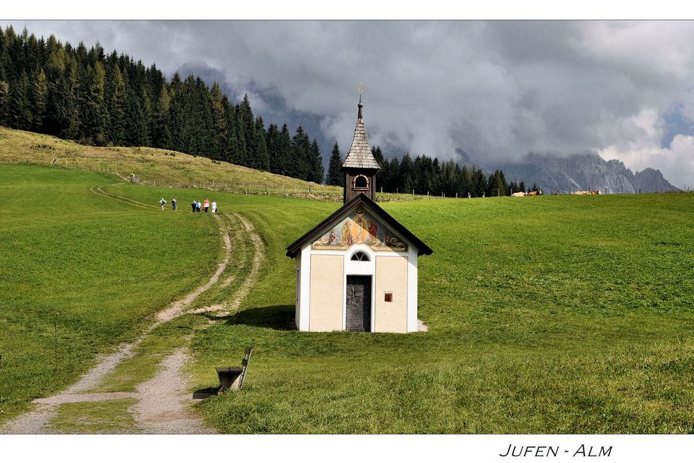 der Wanderweg...