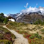 Der Wanderweg zum Gasthaus.