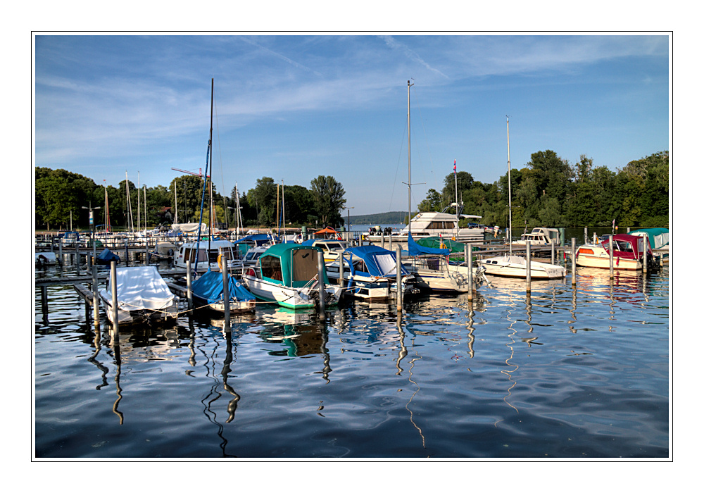 der wannsee in berlin-kladow