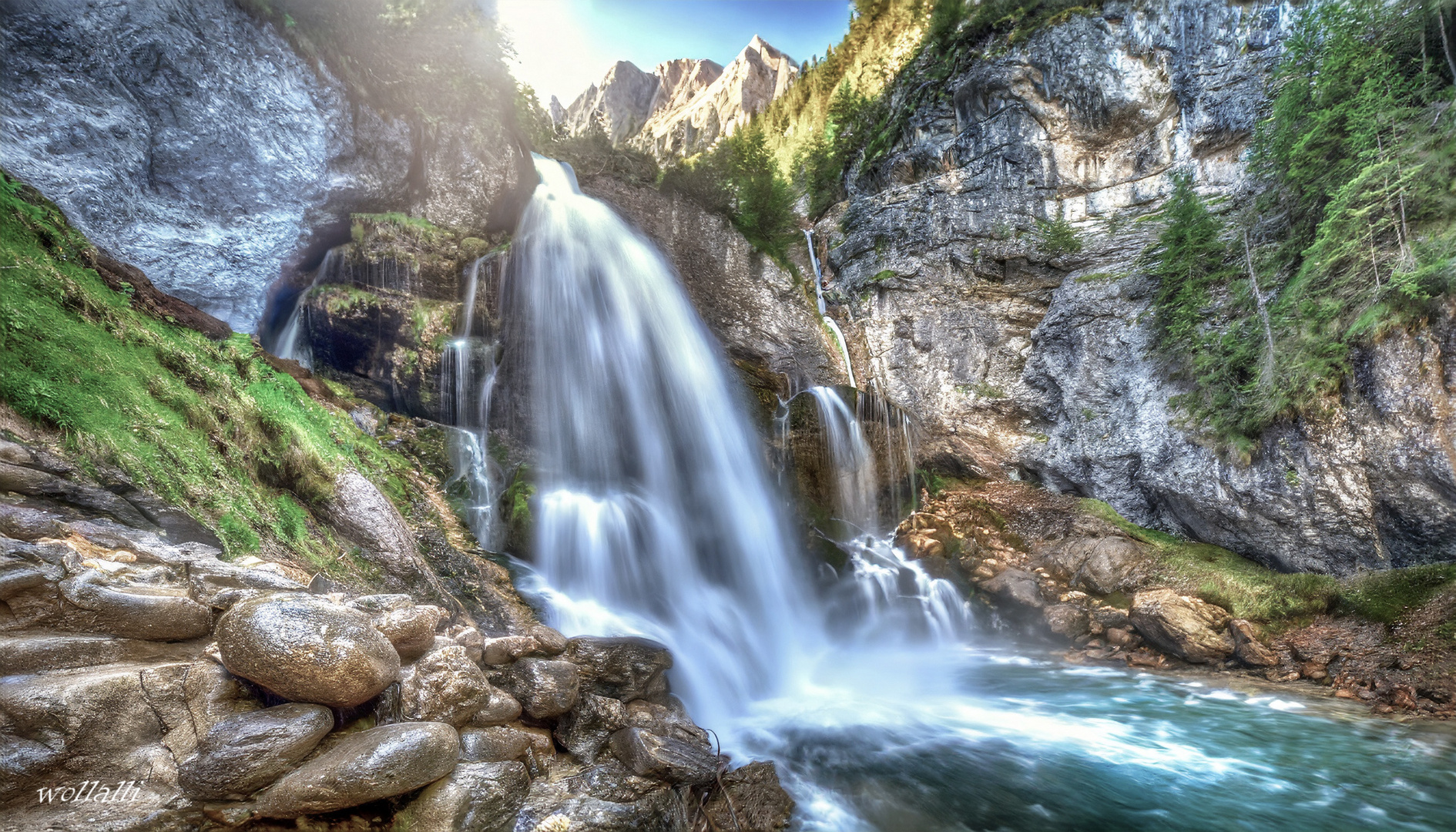 Der Wasserfall