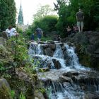 der Wasserfall '  am Kreuzberg' ( VI.)