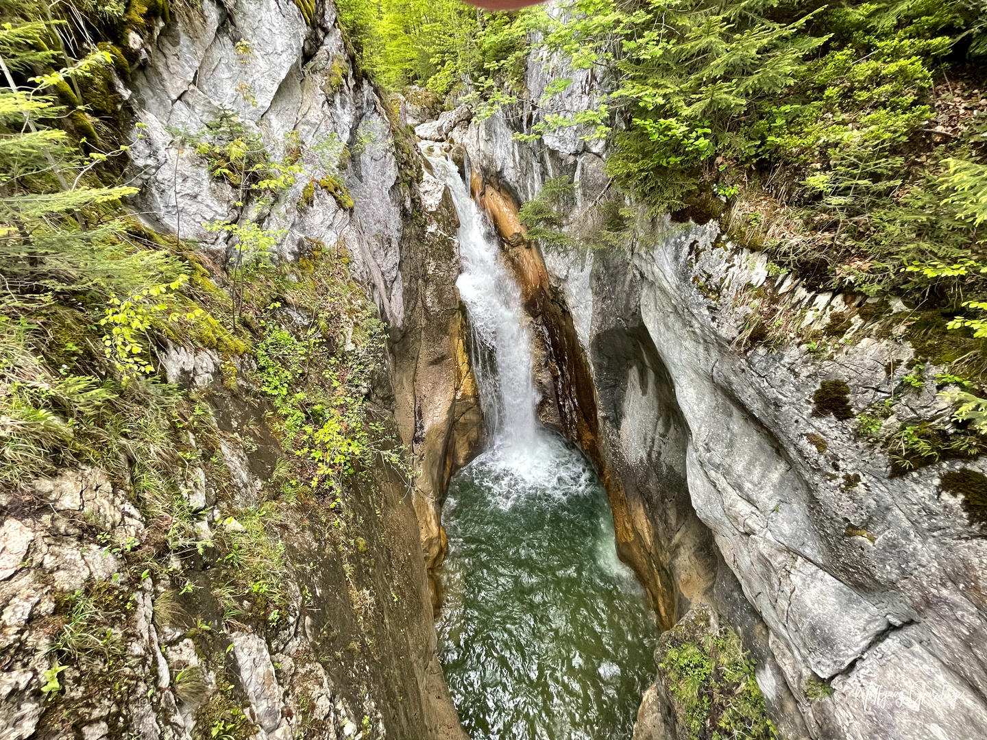 Der Wasserfall am Tatzelwurm