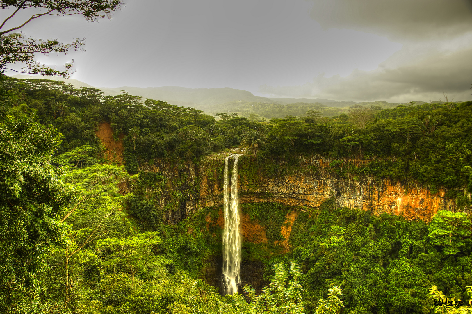 der Wasserfall bei Black River