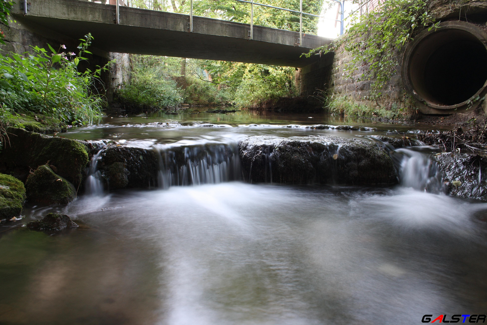 Der Wasserfall Der idylle