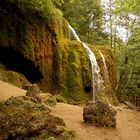 der Wasserfall Dreimühlen in Nohn, inmitten der Vulkaneifel