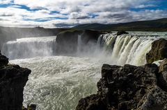 Der Wasserfall Godafoss