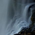 der Wasserfall hinter dem Wasserfall