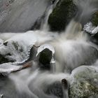 Der Wasserfall im Winter 2