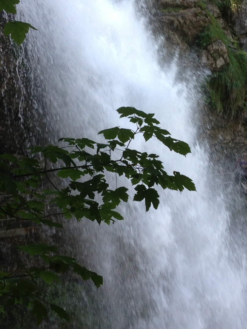 Der Wasserfall in Brienz