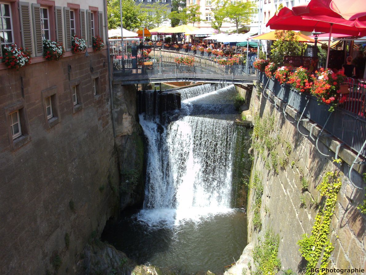 Der Wasserfall in Saarburg