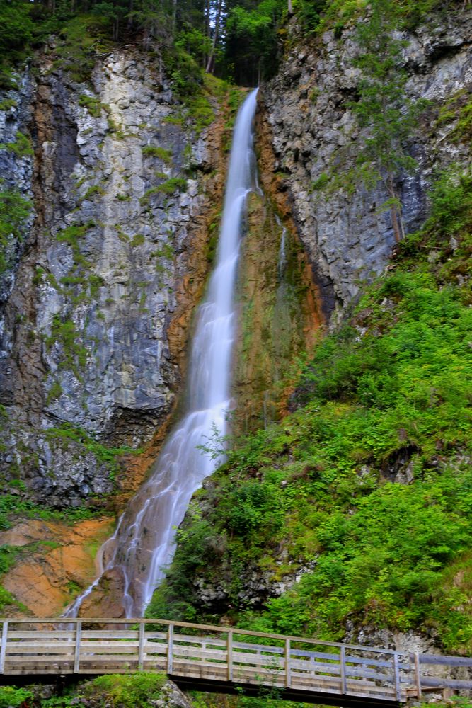 der Wasserfall in St. Christina