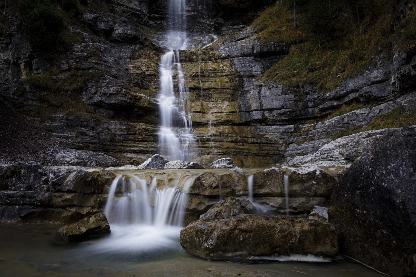 Der Wasserfall in Tirol