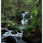 Der Wasserfall in Zeutschach